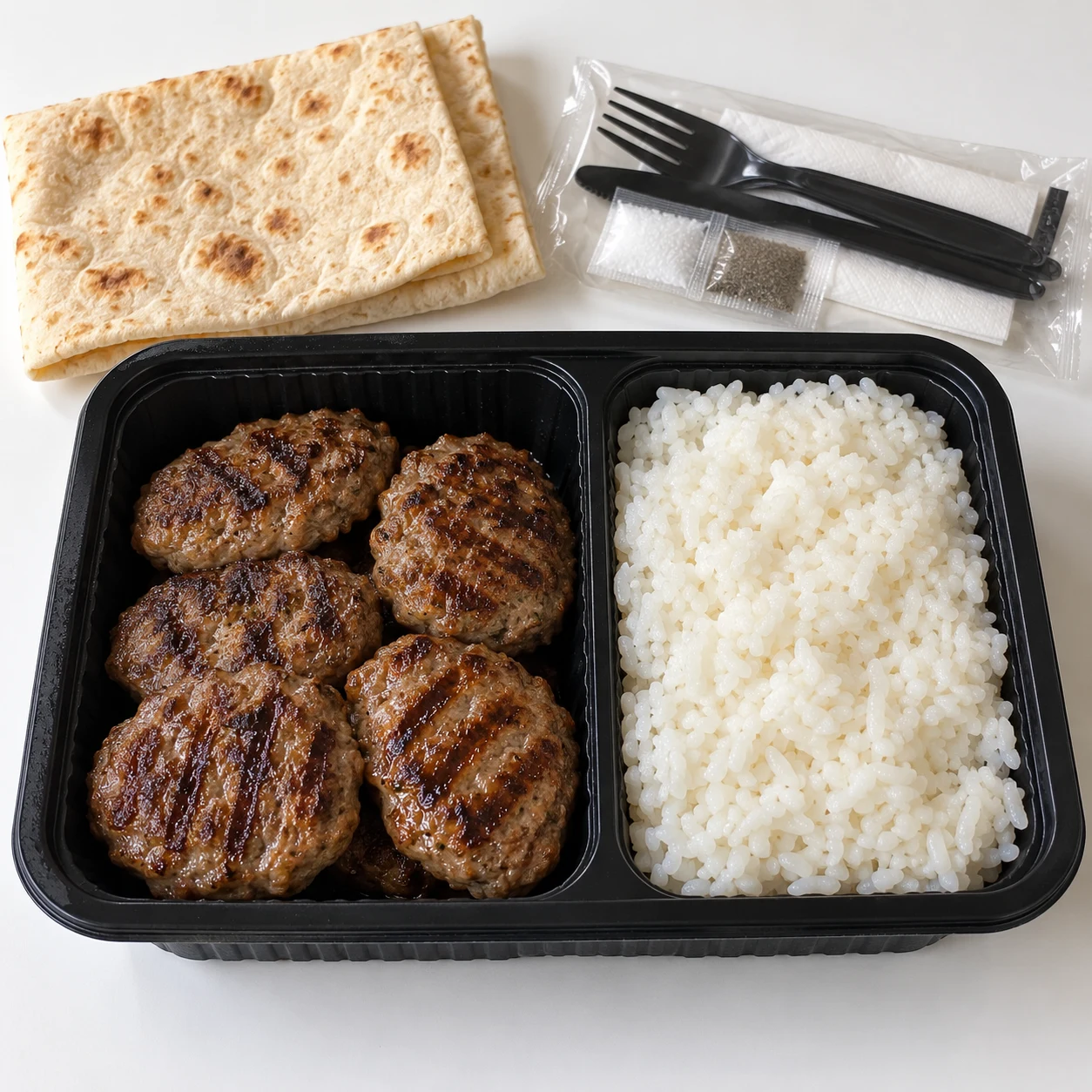 Izgara Köfte + Pilav